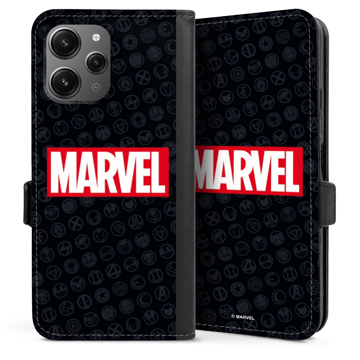 Marvel Logo Noir Rouge