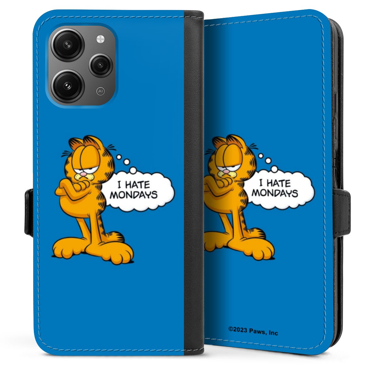 Garfield Je déteste les lundis Bleu