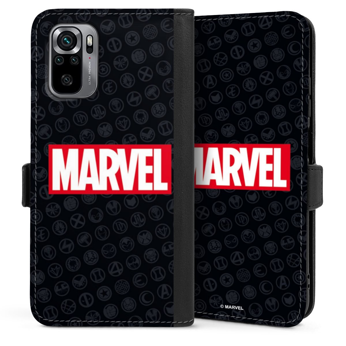 Marvel Logo Black Red 