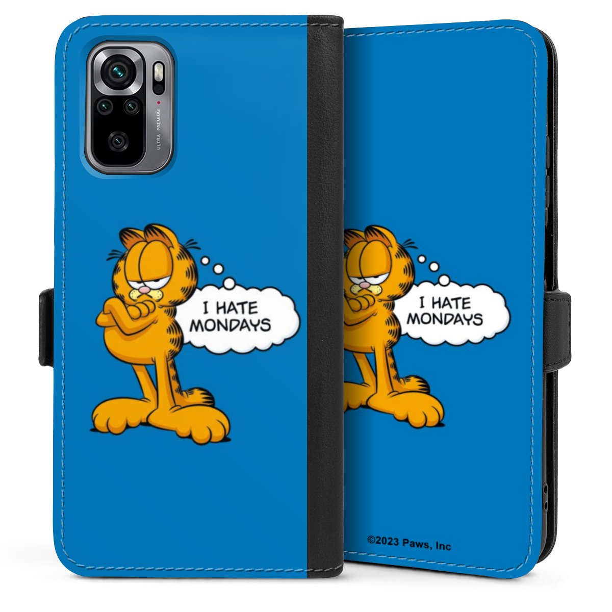 Garfield Ik haat maandagen blauw