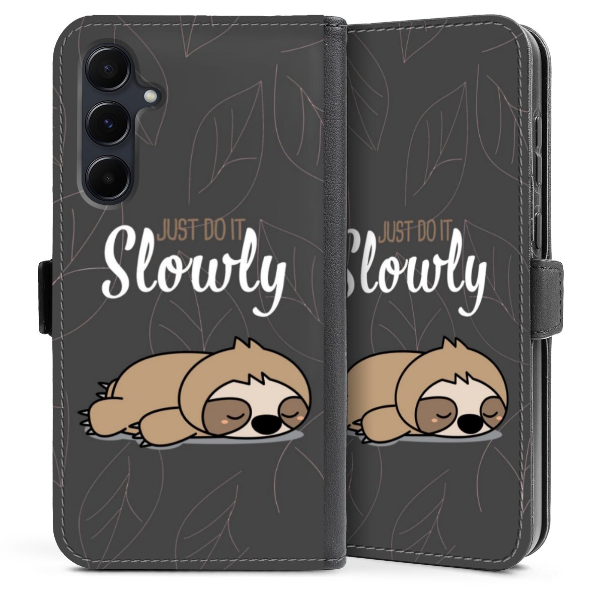 Just Do It Slowly Sloth Grey
