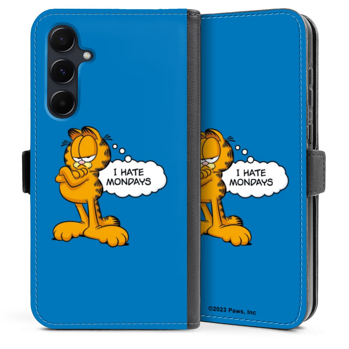 Garfield Ik haat maandagen blauw