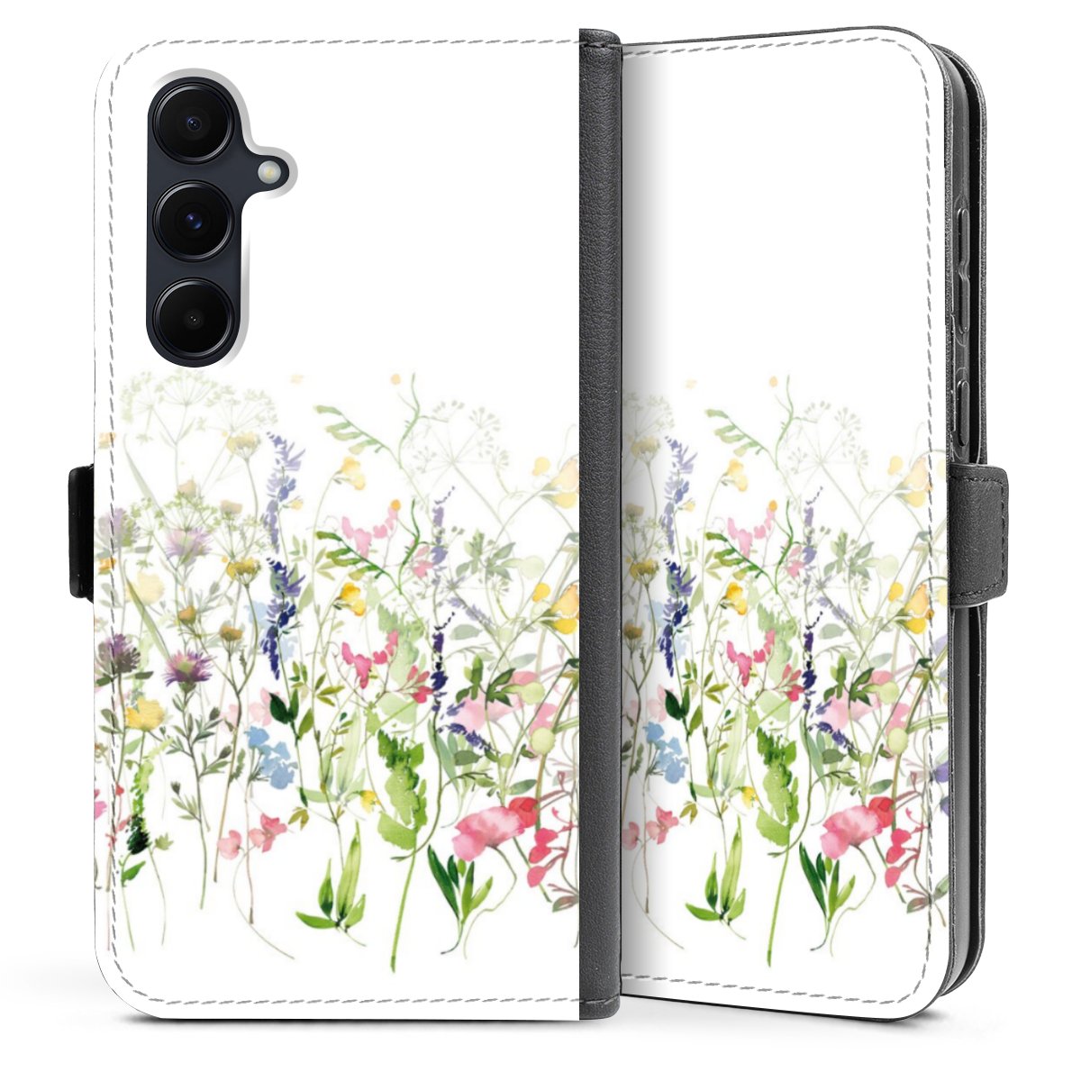 Kleurrijke lente weide bloemen