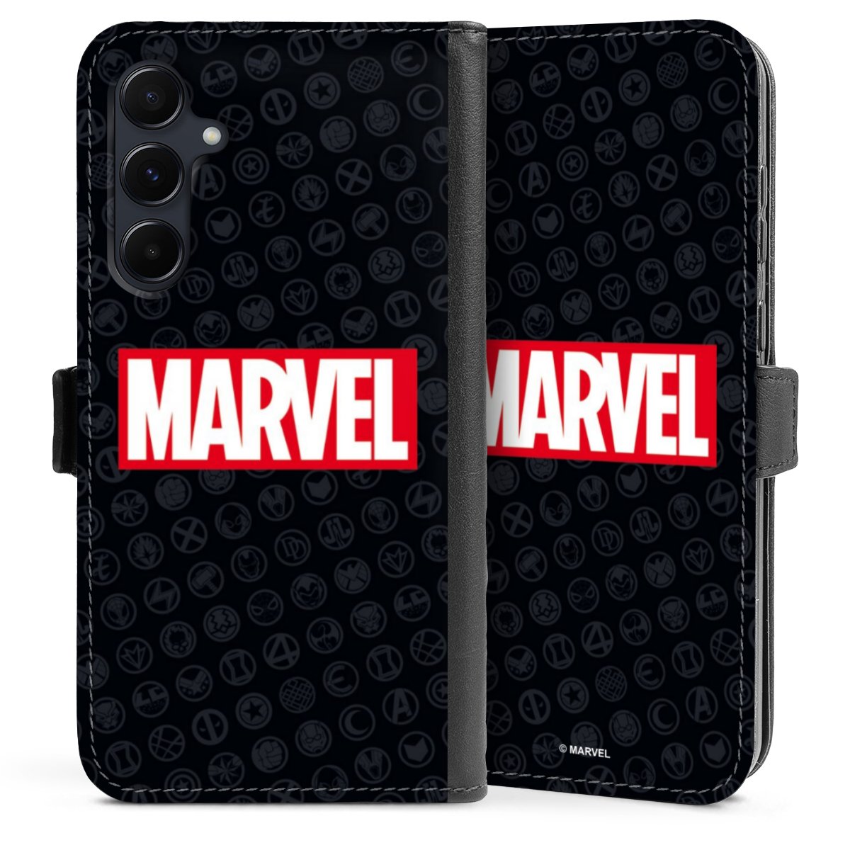 Marvel Logo Zwart Rood