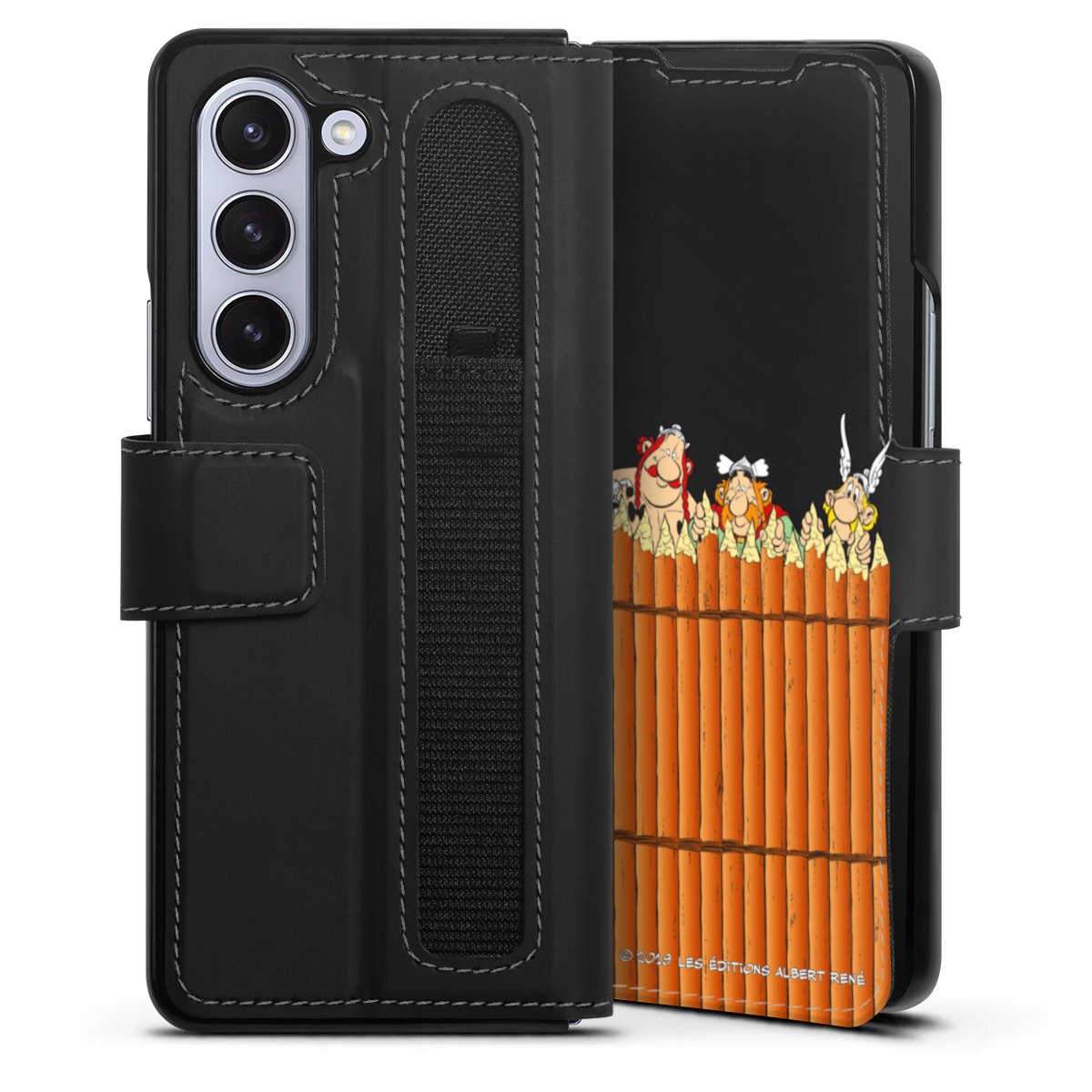 Gaulois Derrière Palissade Transparent