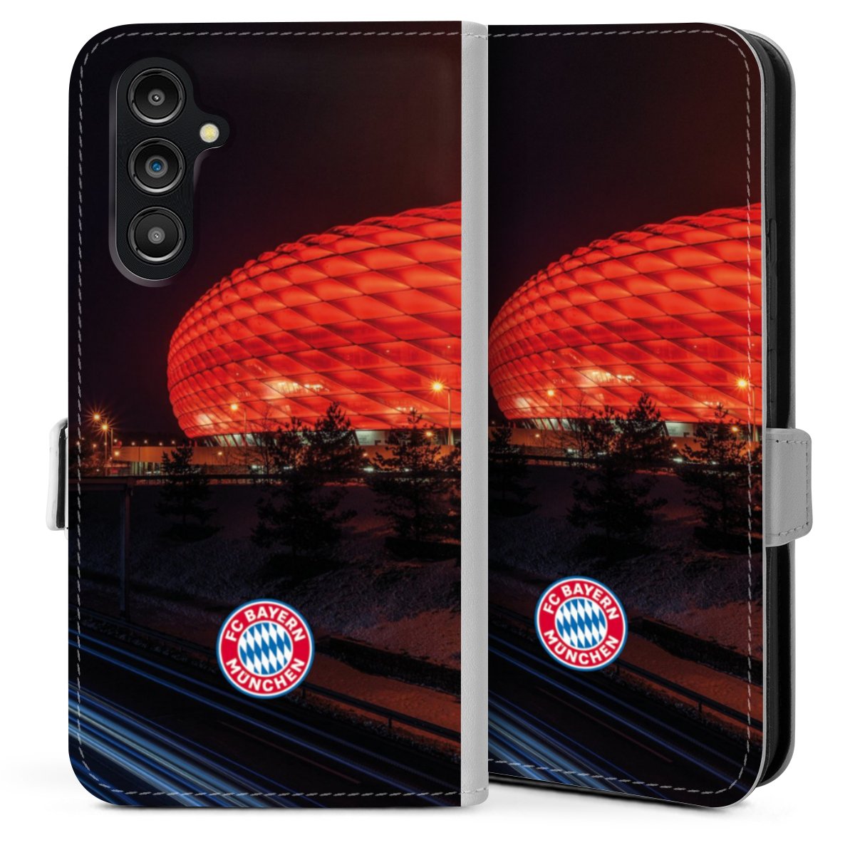 Allianz Arena bei Nacht FCB