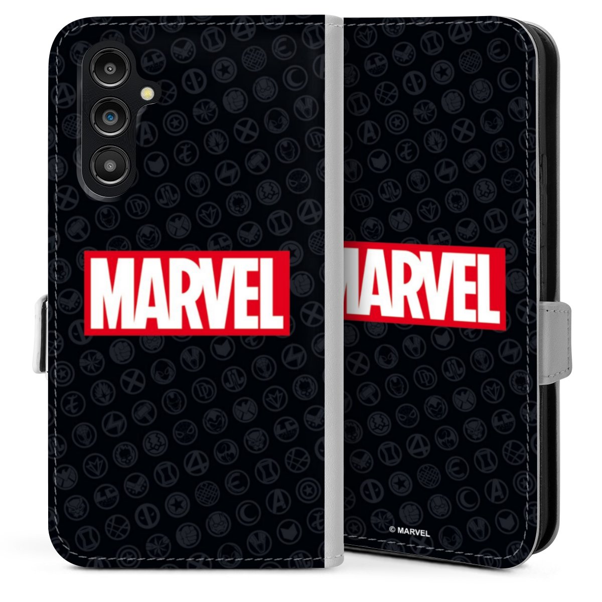 Marvel Logo Black Red 