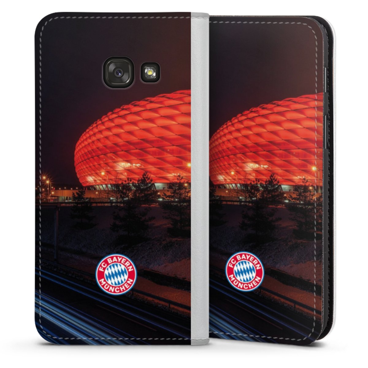 Allianz Arena bei Nacht FCB