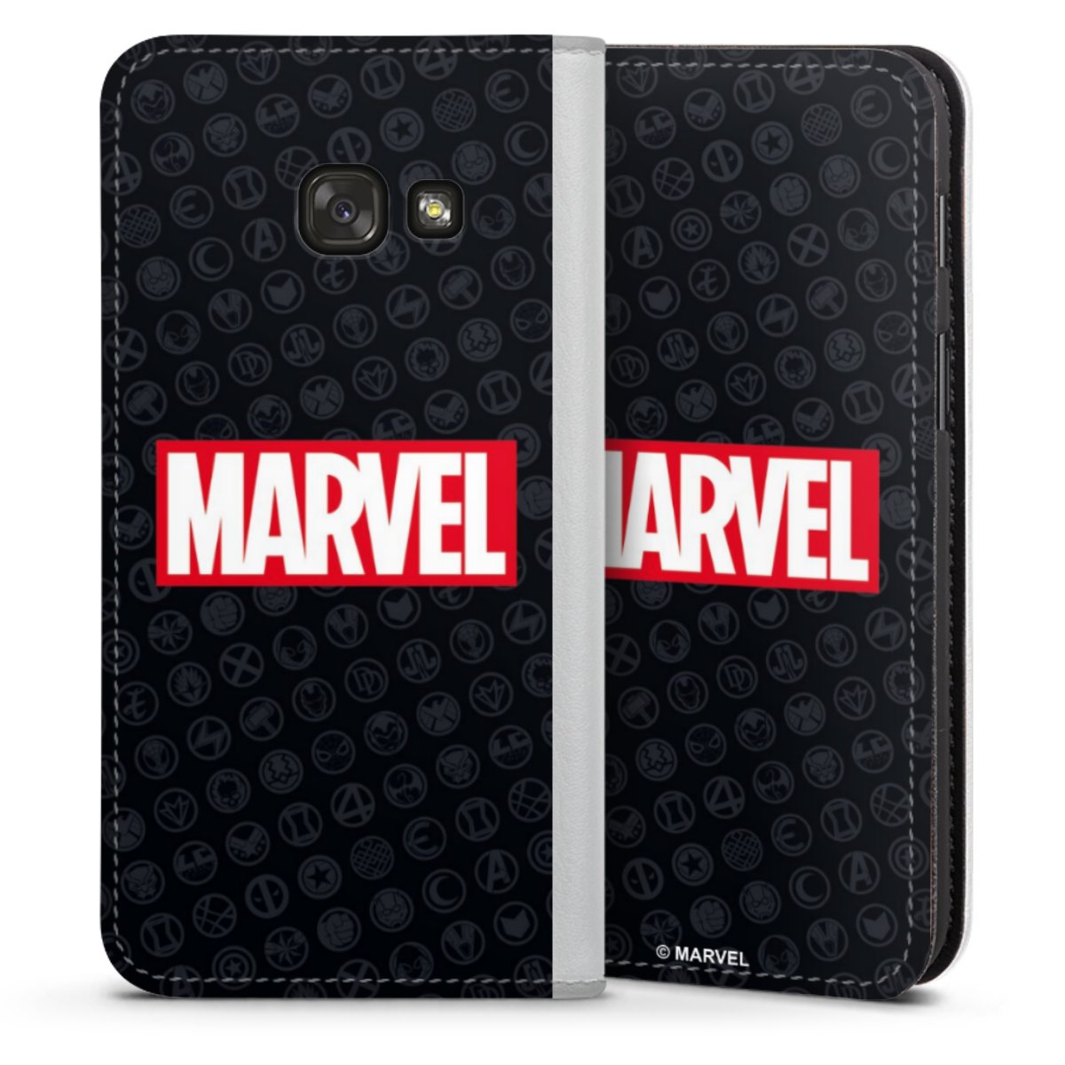 Marvel Logo Black Red 