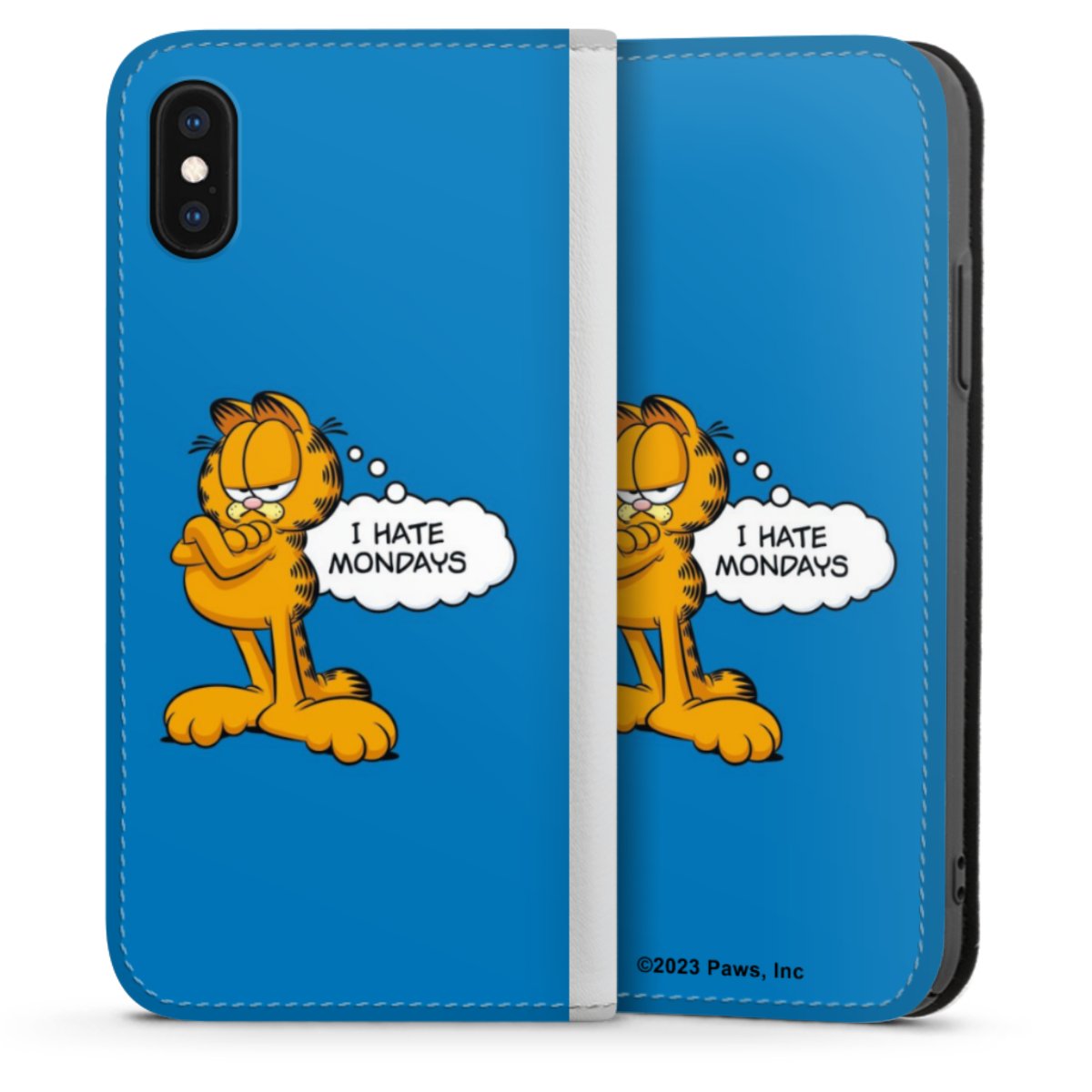 Garfield Je déteste les lundis Bleu