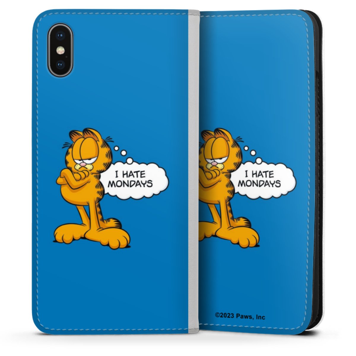 Garfield Ik haat maandagen blauw