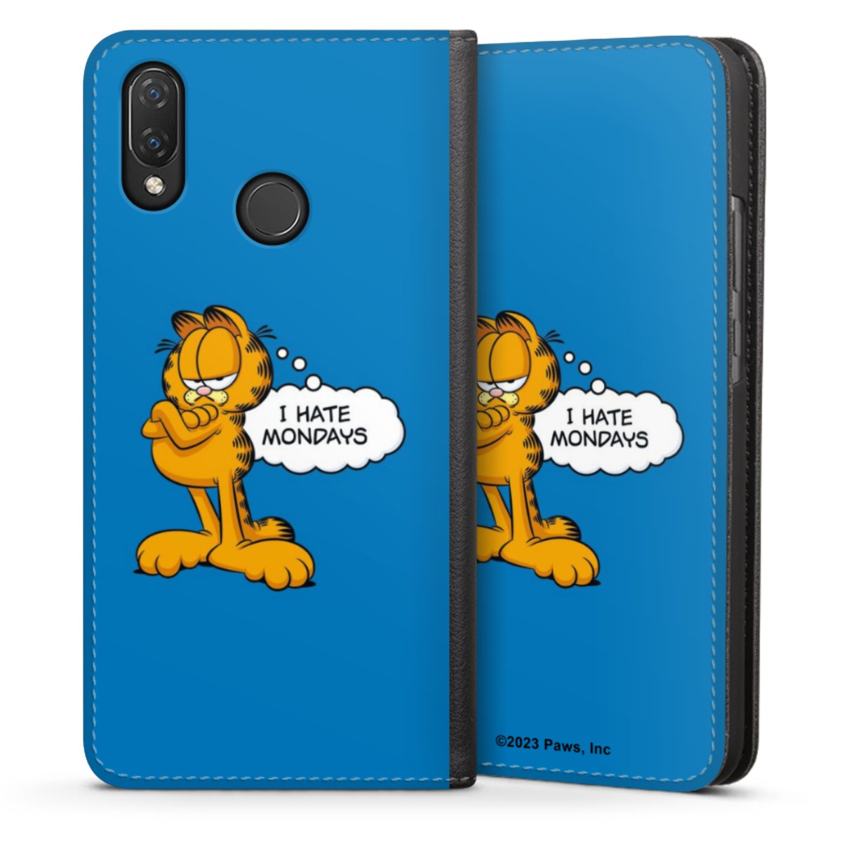 Garfield Je déteste les lundis Bleu