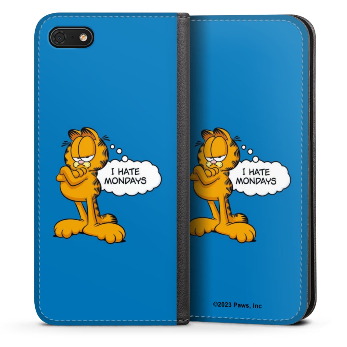 Garfield Ik haat maandagen blauw