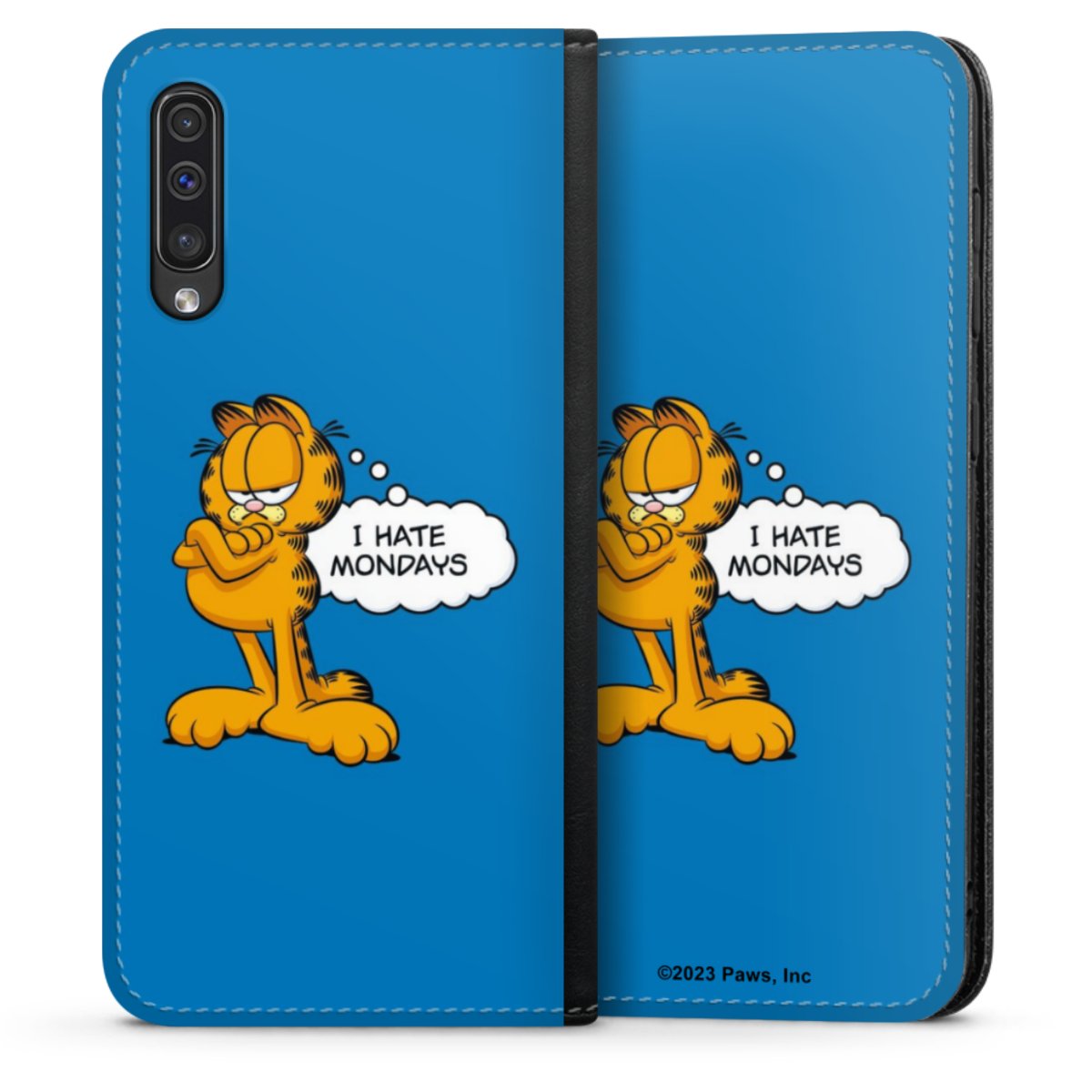 Garfield Ik haat maandagen blauw