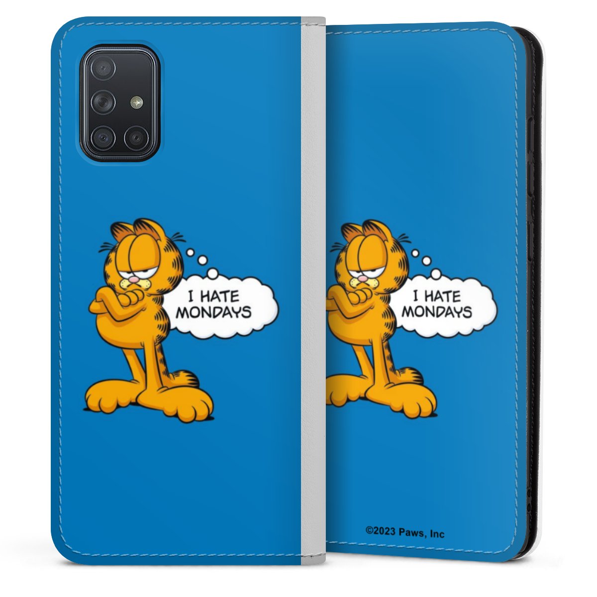 Garfield Ik haat maandagen blauw