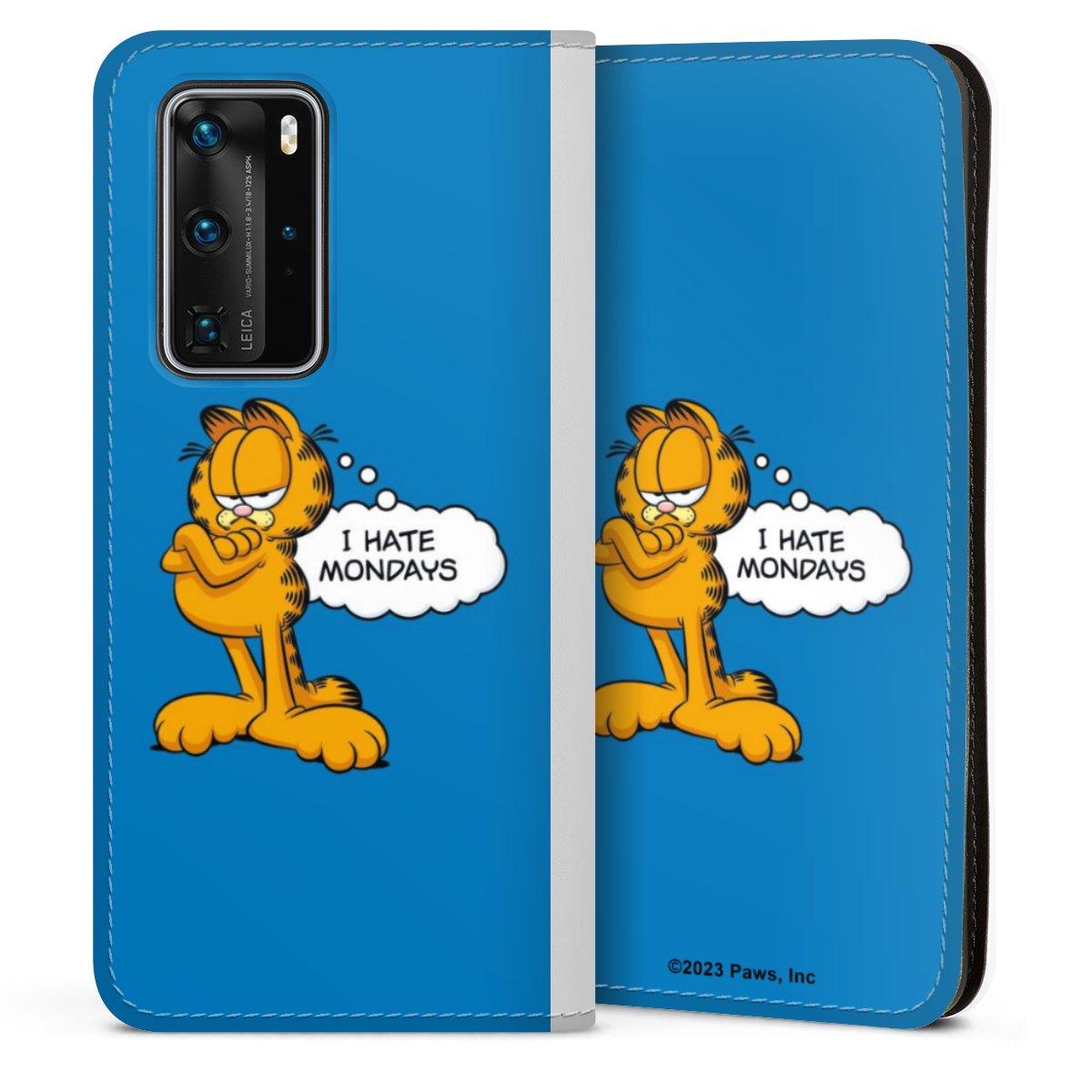 Garfield Je déteste les lundis Bleu