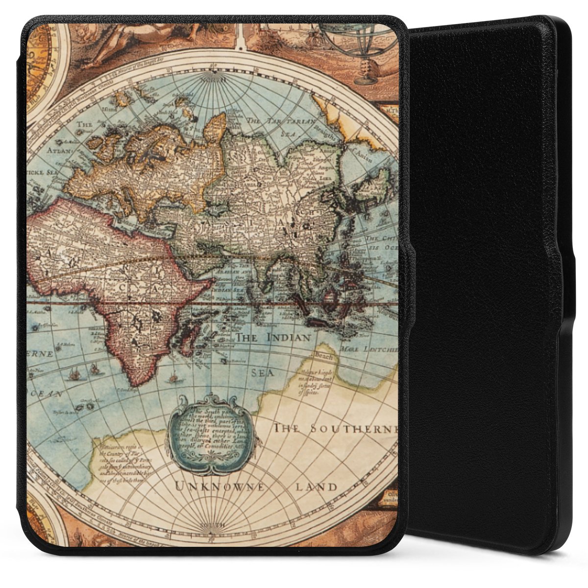 Mappa del mondo vintage