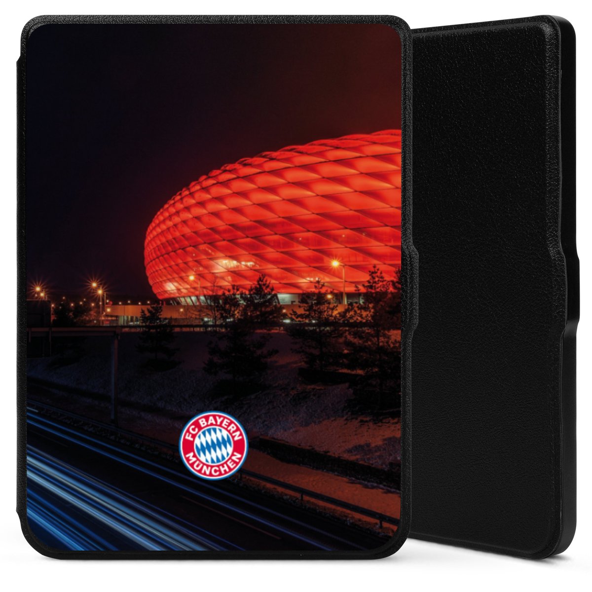 Allianz Arena bei Nacht FCB