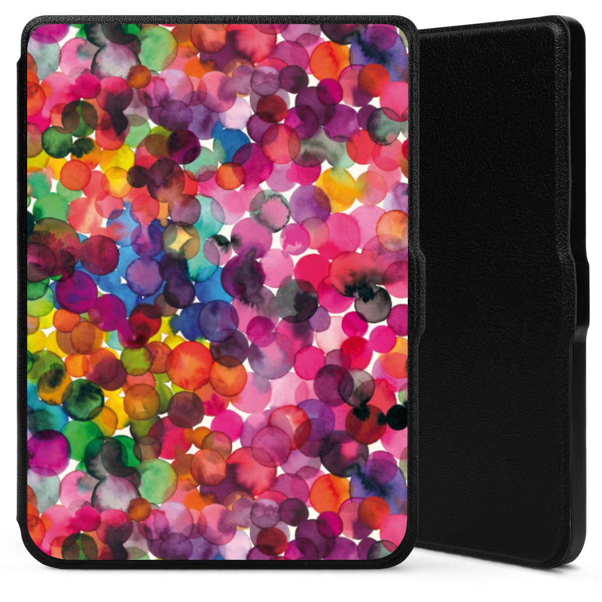 Punti acquerello sovrapposti