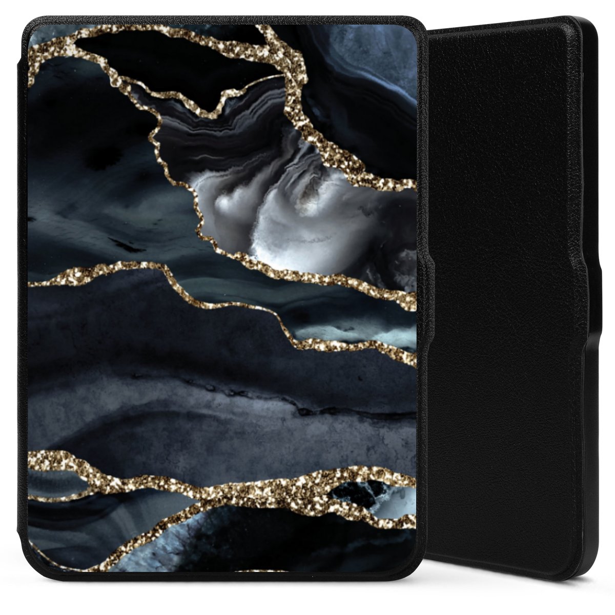 Or marbré foncé Aspect pailleté