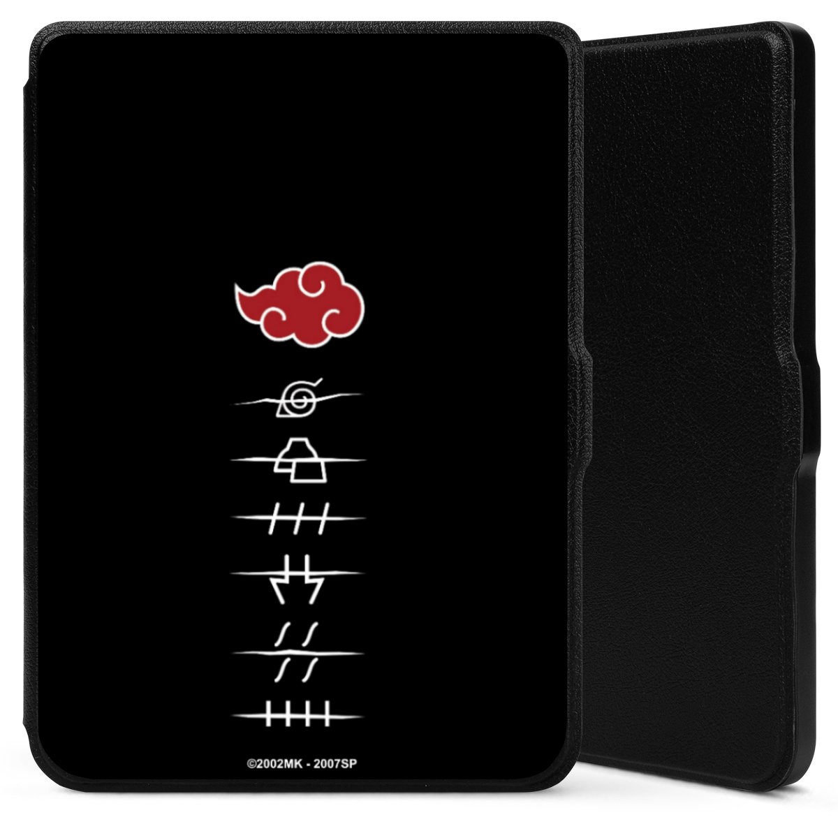 Symboles des membres de l'Akatsuki noirs