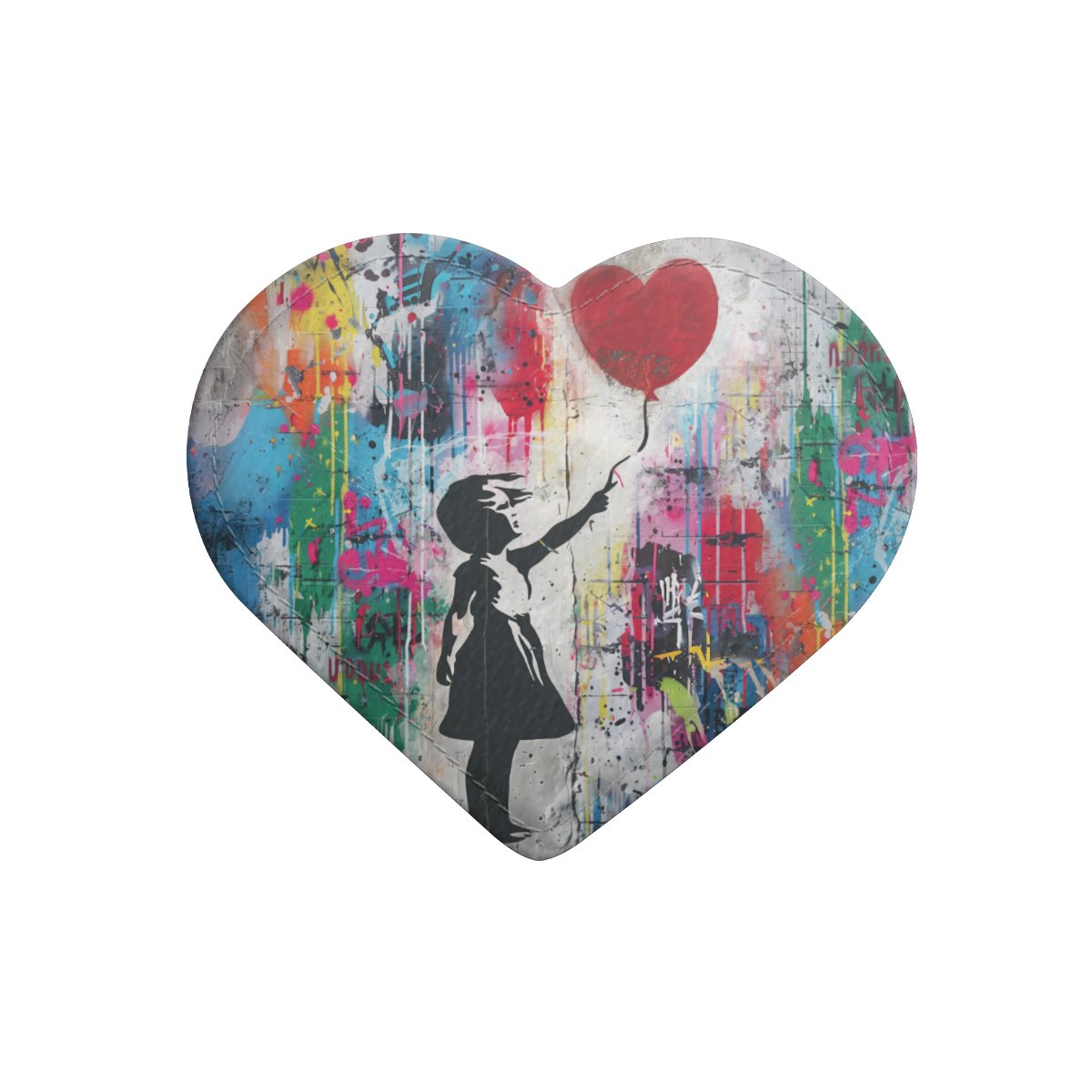 Balloon Girl Colorful