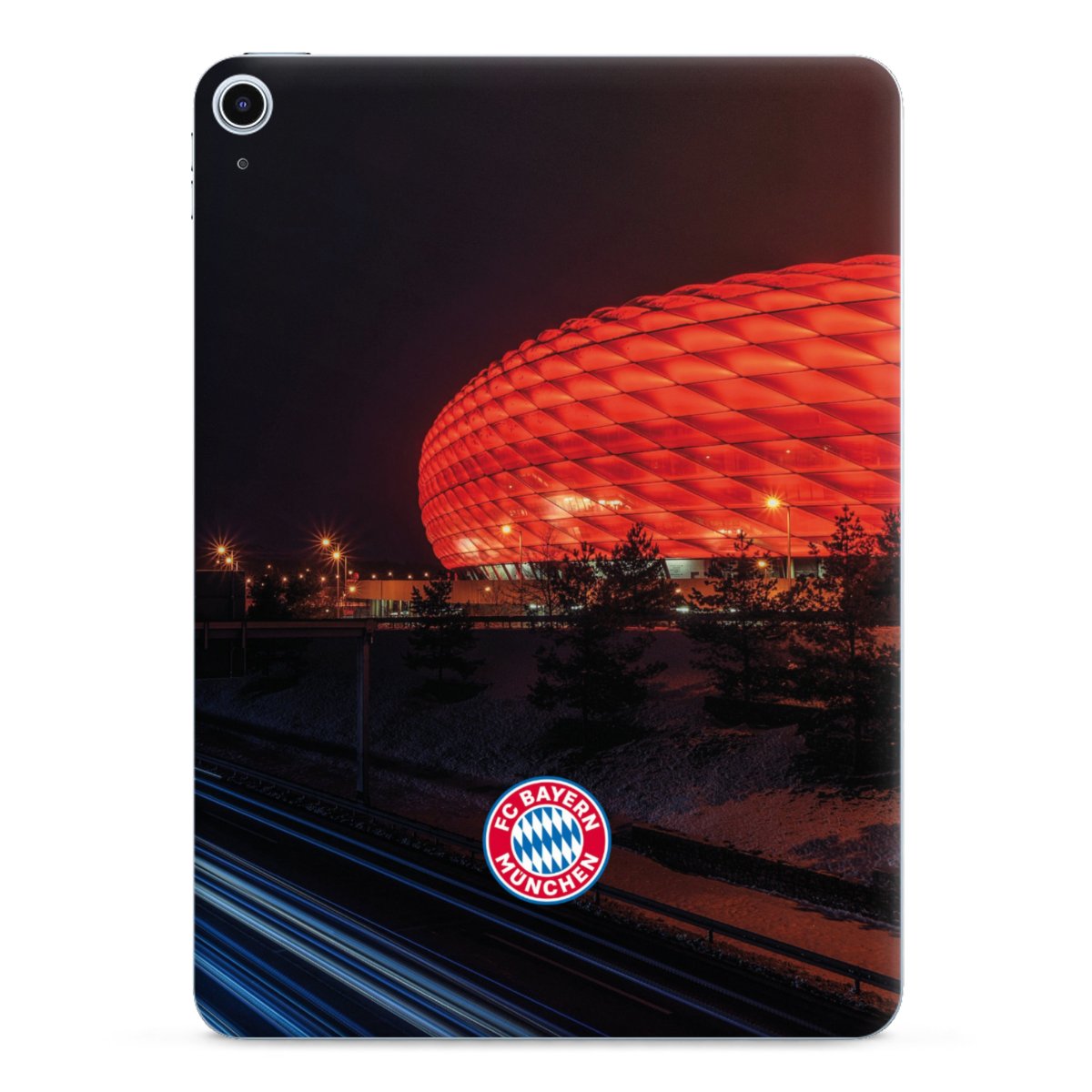 Allianz Arena bei Nacht FCB