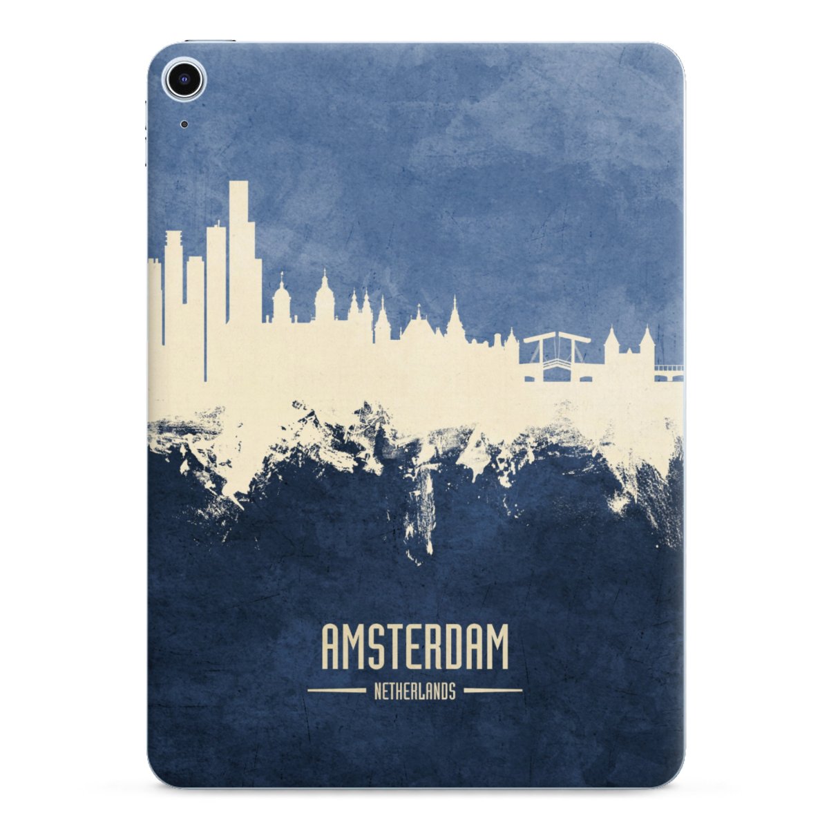 Amsterdam Skyline blauw