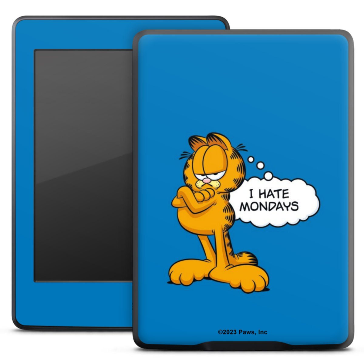 Garfield I Hate Mondays Blau
