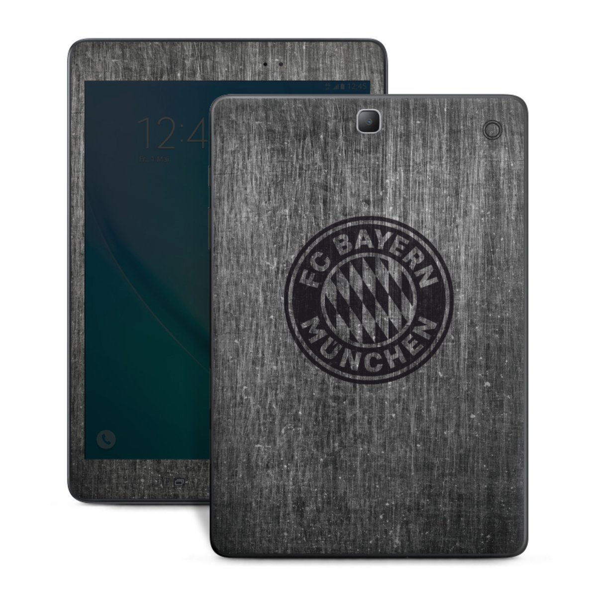 Metalllook FCB Logo einfarbig