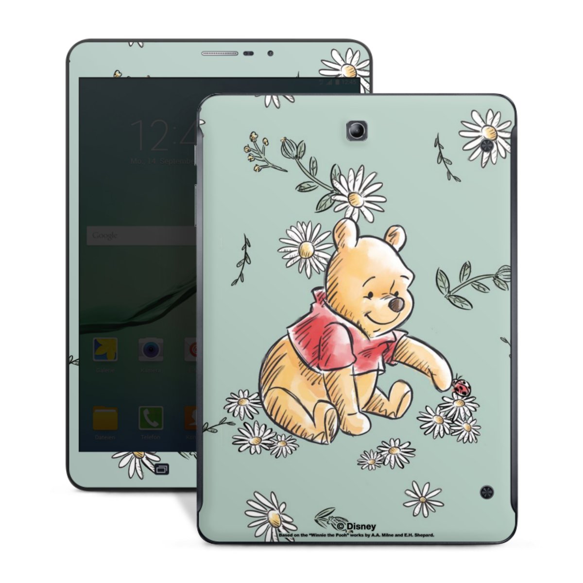 Winnie Puuh Gänseblümchen und Käfer Liebe
