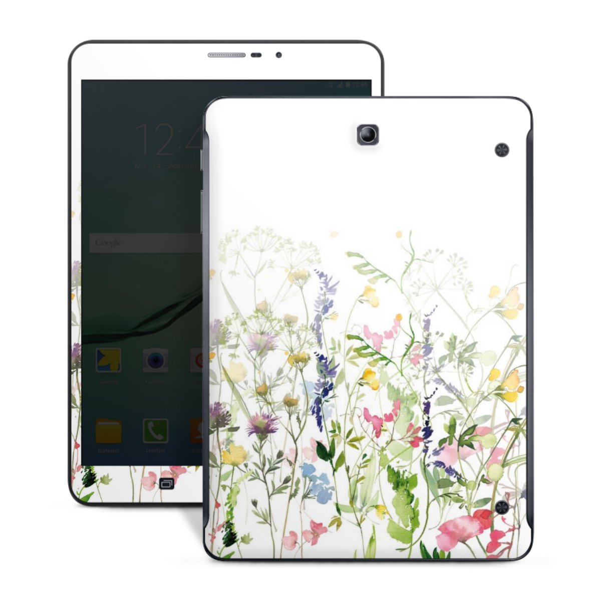 Kleurrijke lente weide bloemen