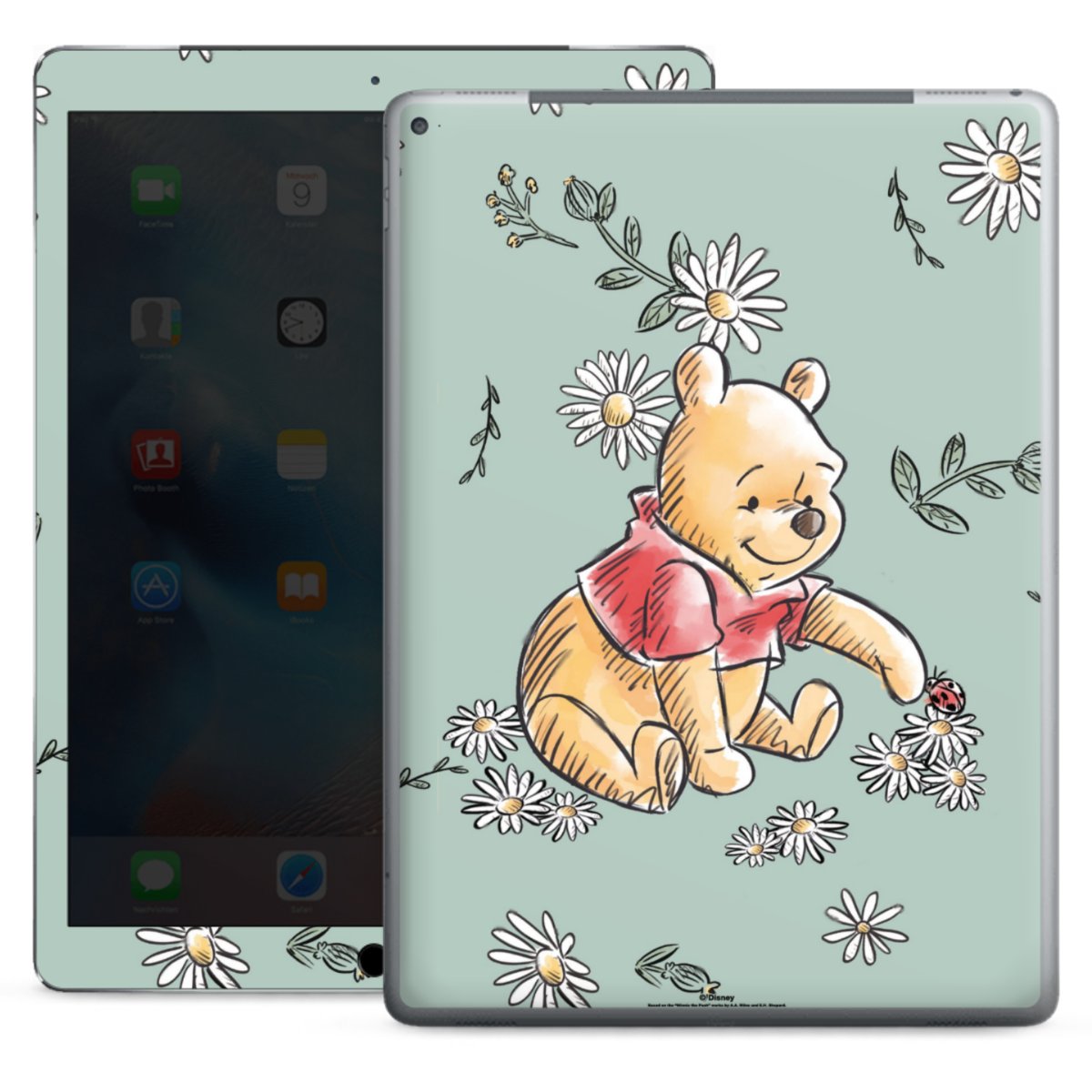 Winnie Puuh Gänseblümchen und Käfer Liebe