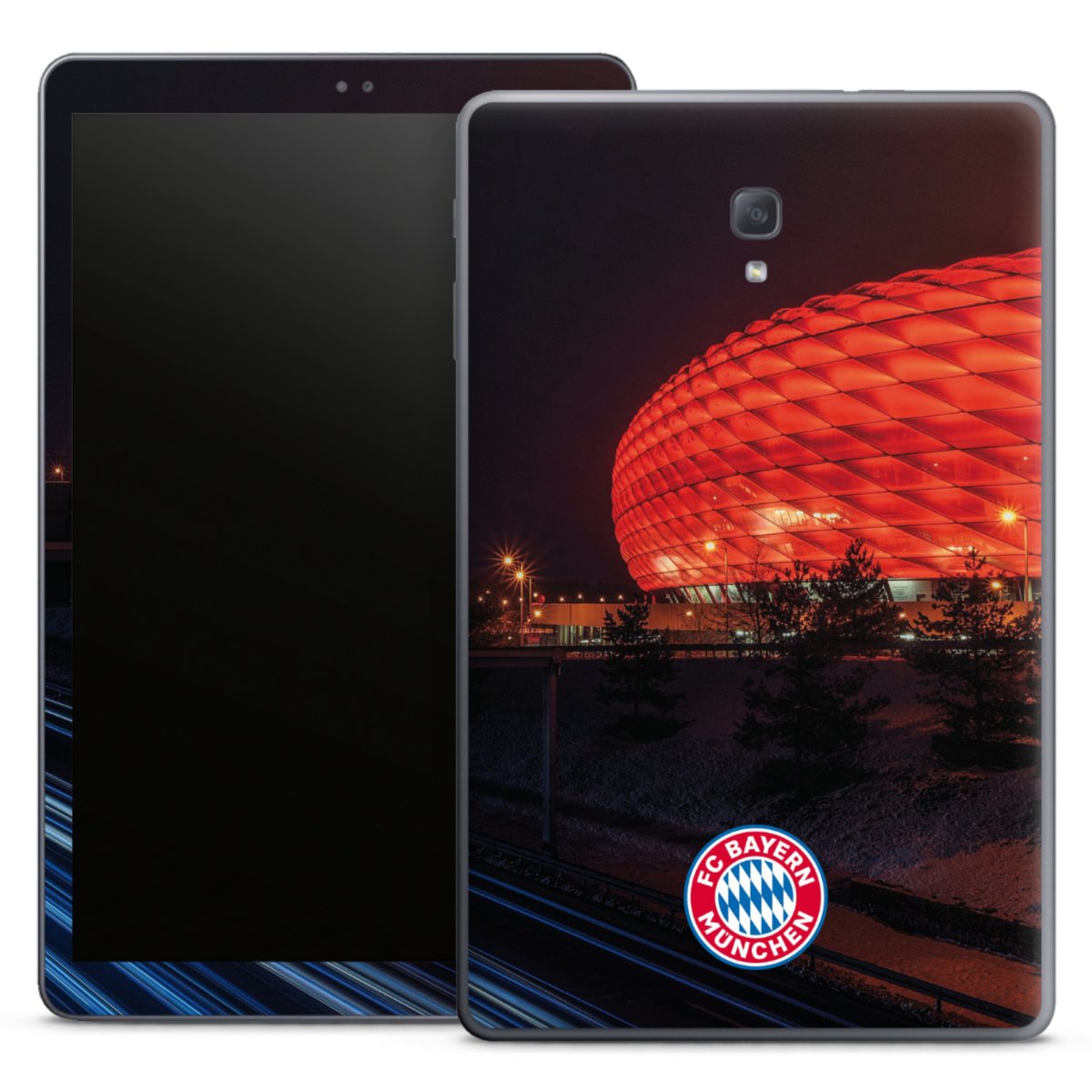 Allianz Arena bei Nacht FCB