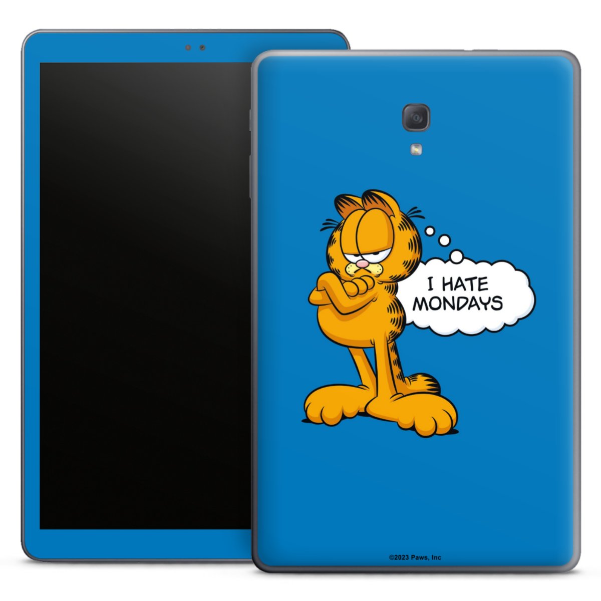 Garfield Je déteste les lundis Bleu