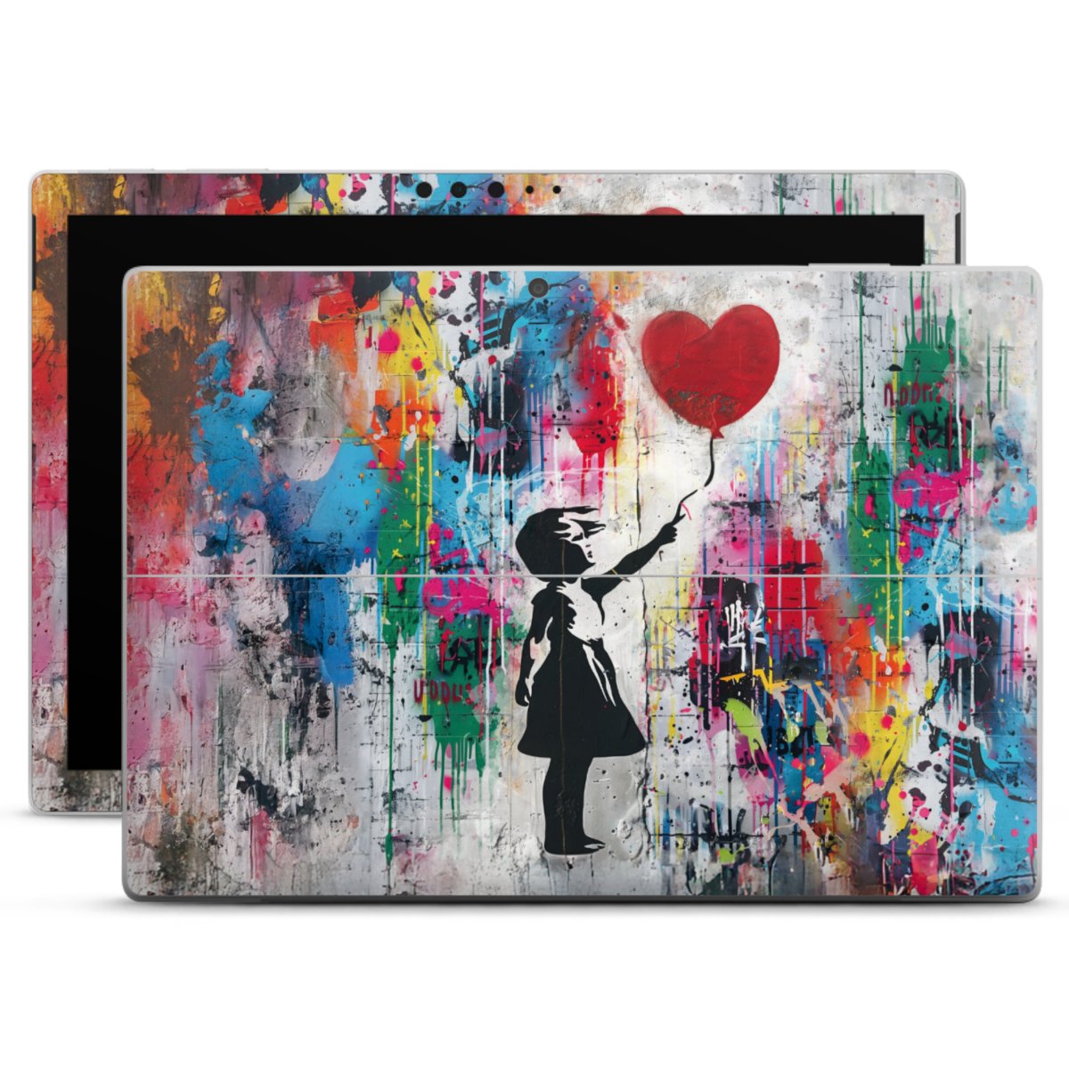 Balloon Girl Colorful