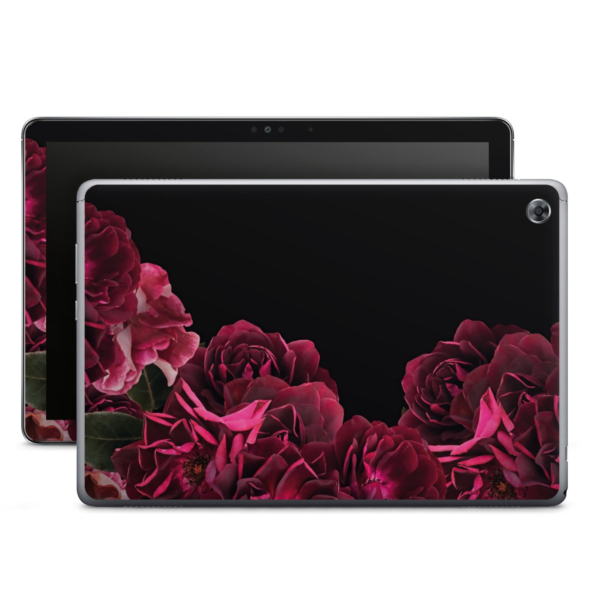 Rose vintage su nero