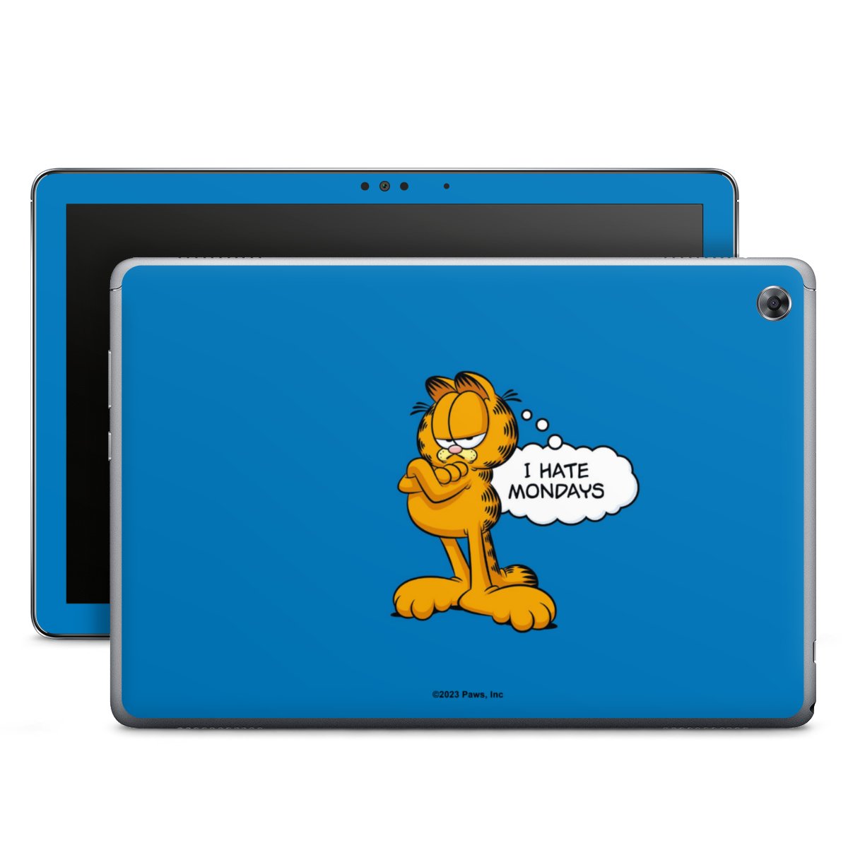 Garfield Je déteste les lundis Bleu