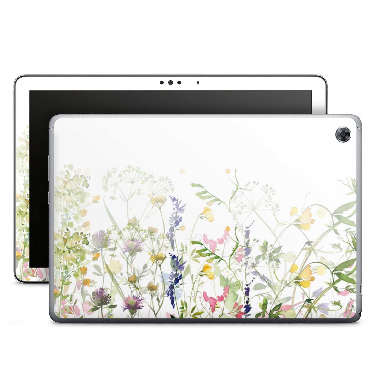 Fleurs de prairie printanières colorées