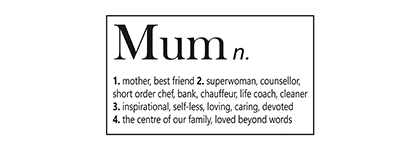 Pour la fête des mères