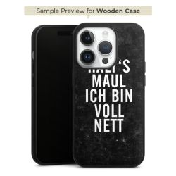 Holz Hard Case Walnuss