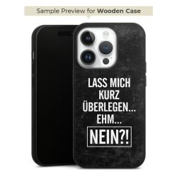 Holz Hard Case Walnuss