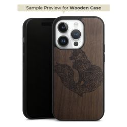 Wooden Hard Case walnut