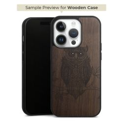 Wooden Hard Case walnut