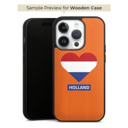 Holz Hard Case Walnuss