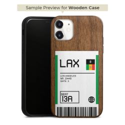 Holz Hard Case Walnuss