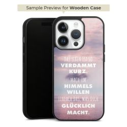 Holz Hard Case Walnuss