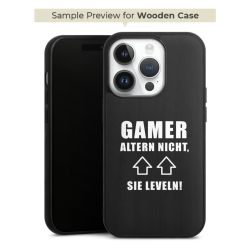 Holz Hard Case Walnuss