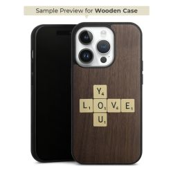 Wooden Hard Case walnut