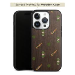 Wooden Hard Case walnut